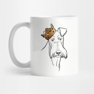 Wire Fox Terrier Dog King Queen Wearing Crown Mug